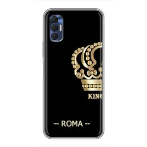 Чехлы для TECNO Spark 8P (VPrint) - Футбольные клубы (Roma)