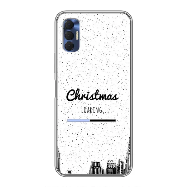 Чохол з принтом «Різдво завантажується» для TECNO Spark 8P