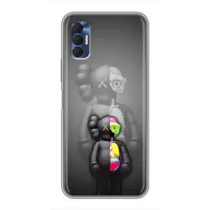 Чехлы для TECNO Spark 8P - Bearbrick Louis Vuitton (PREMIUMPrint) (Тело Bearbrick)
