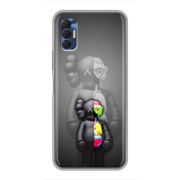 Чехол с принтом «Тело Bearbrick» для TECNO Spark 8P