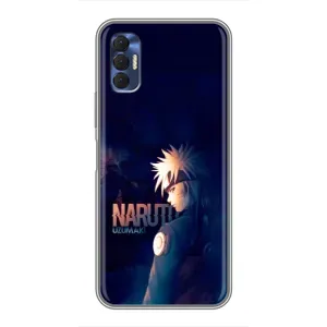 Naruto Anime Чехлы для Техно Спарк 8Р (AlphaPrint) (тень Наруто)