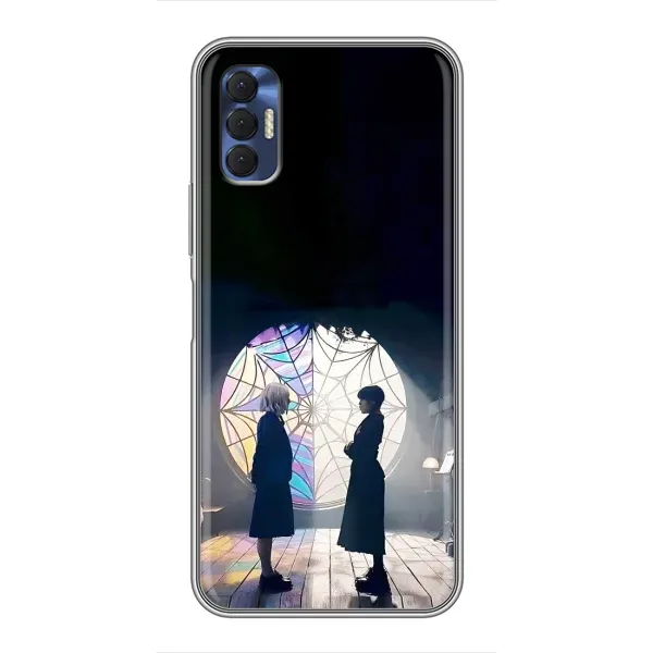 Чехол с принтом «Уэнздей и Инид» для TECNO Spark 8P