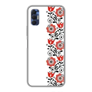 Чехол для Патриота Украины TECNO Spark 8P - (AlphaPrint) (Яркая вишиванка)