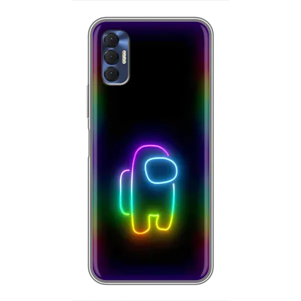 Чехол с принтом «Яркий скин» для TECNO Spark 8P