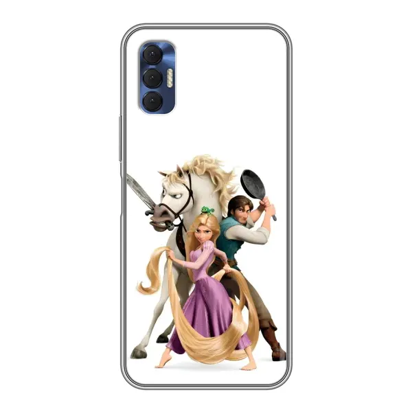 Чехол с принтом «Рапунцель и друзья» для TECNO Spark 8P