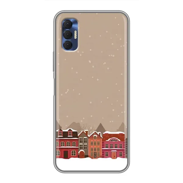 Чехол с принтом «Зимний город» для TECNO Spark 8P Чехол с принтом «Зимний город» для TECNO Spark 8P