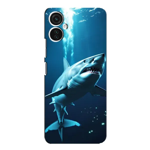 Чохол з принтом «Акула під водою» для TECNO Spark 9 Pro Чохол з принтом «Акула під водою» для TECNO Spark 9 Pro