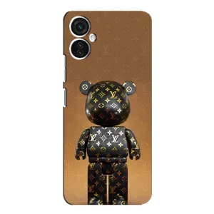 Чехлы для TECNO Spark 9 Pro - Bearbrick Louis Vuitton (PREMIUMPrint) (Bearbrick)