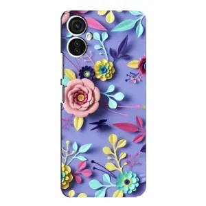 Чохли з квітами для TECNO Spark 9 Pro (VPrint) (Дизайн квітів)