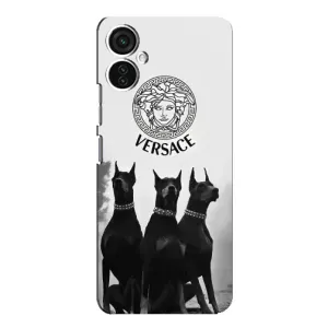 Чехлы VERSACE для Техно Спарк 9 Про (PREMIUMPrint) (Доберман Версаче)