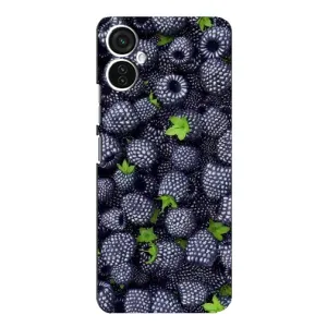 Чохли з фруктами для TECNO Spark 9 Pro (VPrint) (Ожина)