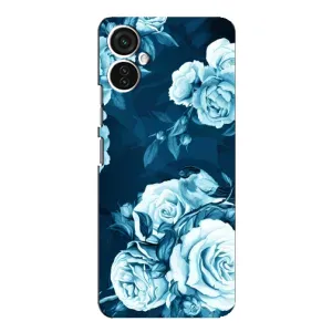 Чехлы (ART) Цветы на TECNO Spark 9 Pro (VPrint) (Блактині бутони)
