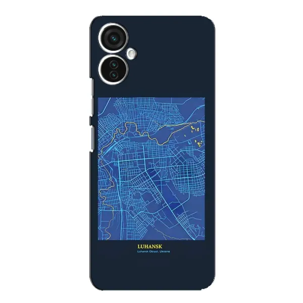 Чехол с принтом «Гуганск» для TECNO Spark 9 Pro