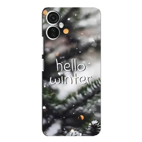 Чехол с принтом «Hello winter» для TECNO Spark 9 Pro Чехол с принтом «Hello winter» для TECNO Spark 9 Pro