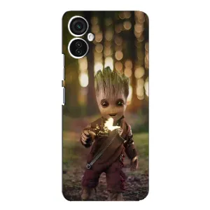 Чехол МАРВЕЛ для Техно Спарк 9 Про (AlphaPrint) (I am Groot)