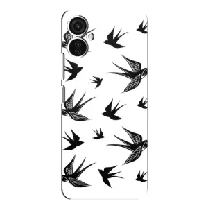 Чохол з пташками на TECNO Spark 9 Pro (VPrint) (Ластівки)