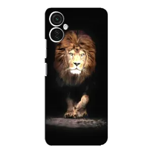 Чохол з картинкою ЛЕВ для TECNO Spark 9 Pro (VPrint) (Лев)