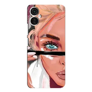 Чехол с печатью для TECNO Spark 9 Pro - (Мода) (AlphaPrint) (Макияж)
