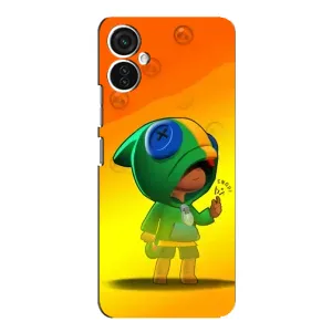 Чехол для TECNO Spark 9 Pro Бравл Старс (VPrint) (Хлопчик Леон)