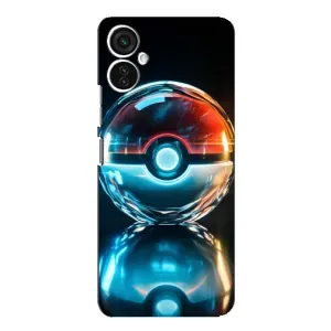 Чехол с Пикачу на TECNO Spark 9 Pro (Мяч Пикачу)