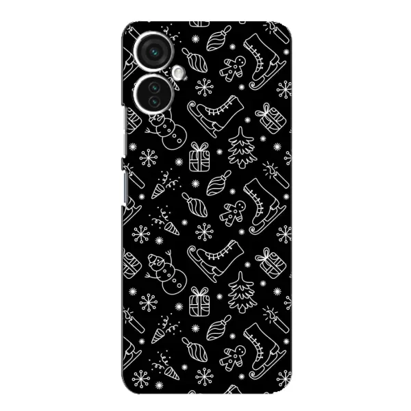 Чехол с принтом «Новогодний фон» для TECNO Spark 9 Pro Чехол с принтом «Новогодний фон» для TECNO Spark 9 Pro