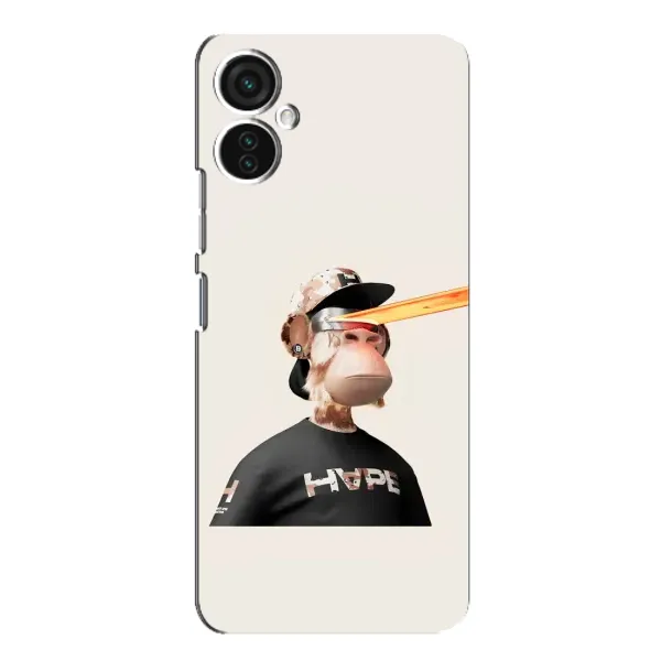 Чехол с принтом «обезьяна NFT в очках» для TECNO Spark 9 Pro
