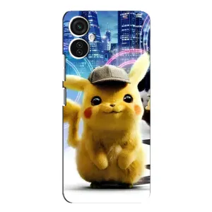 Чехол с Пикачу на TECNO Spark 9 Pro (Пикачу в городе)