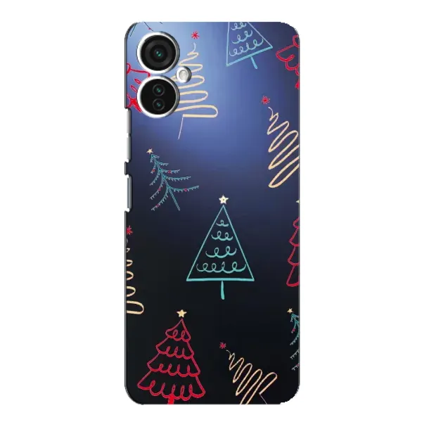 Чохол з принтом «Різдвяні ялинки» для TECNO Spark 9 Pro Чохол з принтом «Різдвяні ялинки» для TECNO Spark 9 Pro