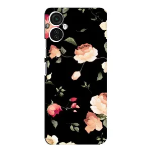 Чохли з квітами для TECNO Spark 9 Pro (VPrint) (Трояндочки)