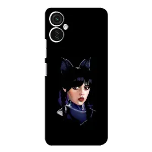 Чохли Венсдей на TECNO Spark 9 Pro Уенсдей (AlphaPrint) (серйозна Венздей)