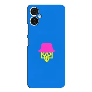 Чехлы для TECNO Spark 9 Pro  Укр. Символика (AlphaPrint) (Шапка на гербу)