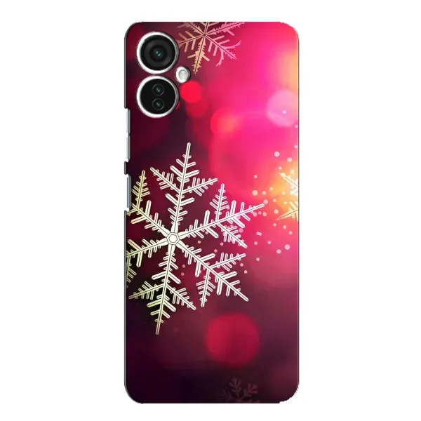 Чехол с принтом «Снежинка» для TECNO Spark 9 Pro