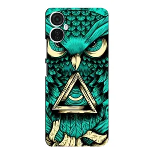 Чохол з пташками на TECNO Spark 9 Pro (VPrint) (Сова з оком)