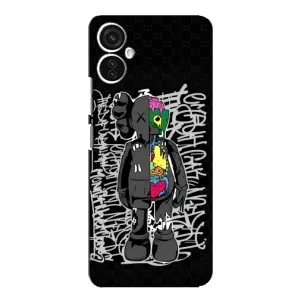 Чехлы для TECNO Spark 9 Pro - Bearbrick Louis Vuitton (PREMIUMPrint) (Стиль Bearbrick)