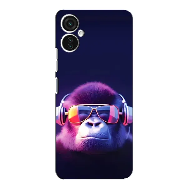 Чохол з принтом «Стильна мавпа» для TECNO Spark 9 Pro