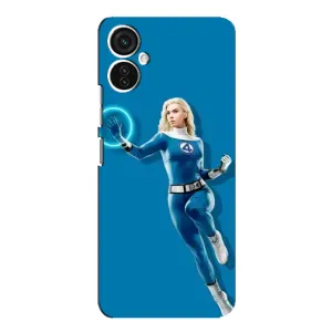 Чохол з принтом Фантастична четвірка для TECNO Spark 9 Pro (Сью Сторм політ)