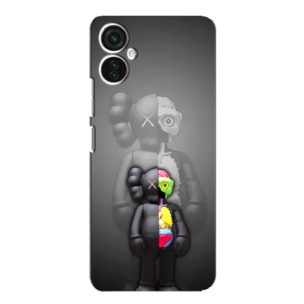 Чехол с принтом «Тело Bearbrick» для TECNO Spark 9 Pro