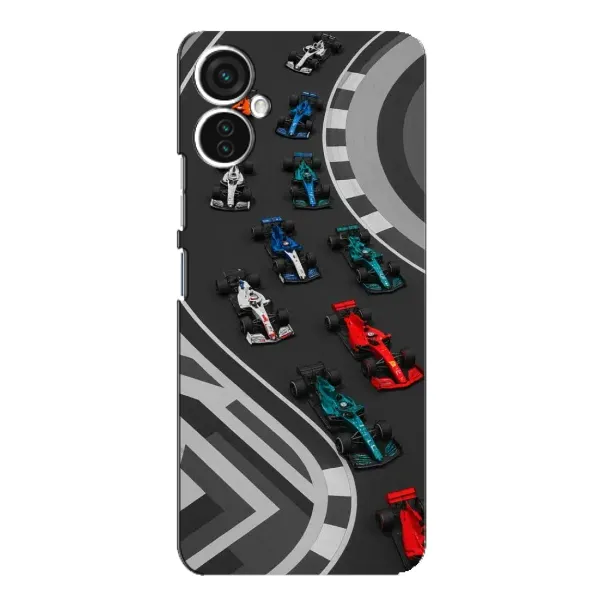 Чохол з принтом «Траса Ф1» для TECNO Spark 9 Pro