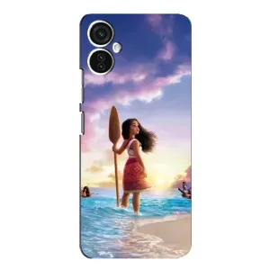 Чохол з мультфільмом Ваяна TECNO Spark 9 Pro (Моана з веслом)