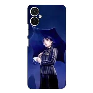 Силиконовый чехол с картинкой для TECNO Spark 9 Pro (Венсдей)
