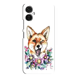 Чохли з картинкою Лисичка для TECNO Spark 9 Pro (VPrint) (Весела лисичка)