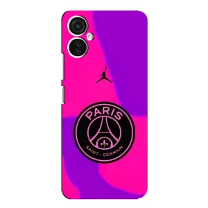Чохли PSG для TECNO Spark 9 Pro (AlphaPrint) (яскравий ПСЖ)