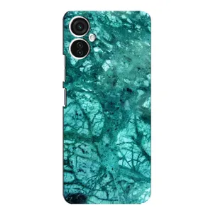 Мраморний чехол на TECNO Spark 9 Pro (VPrint) (Зелений мрамор)
