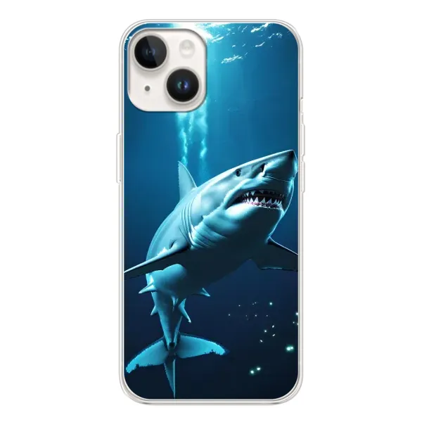 Чехол с принтом «Акула под водой» для TECNO Spark Go 1