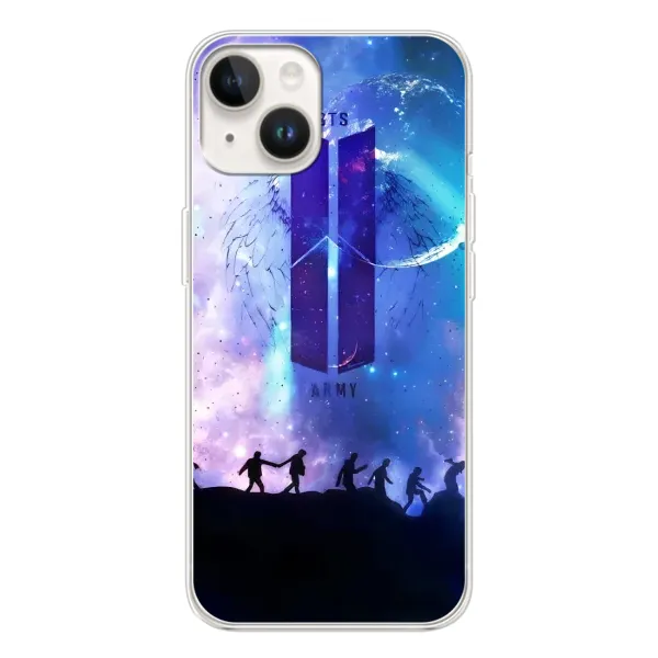 Чохол з принтом «Army BTS» для TECNO Spark Go 1 Чохол з принтом «Army BTS» для TECNO Spark Go 1