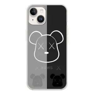 Чехлы для Tecno Spark Go 1 - Bearbrick Louis Vuitton (PREMIUMPrint) (БеарБрик глаза)