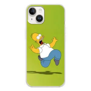 Чехол с Симпсонами для Tecno Spark Go 1 (VPrint) (Гомер Симпсон)