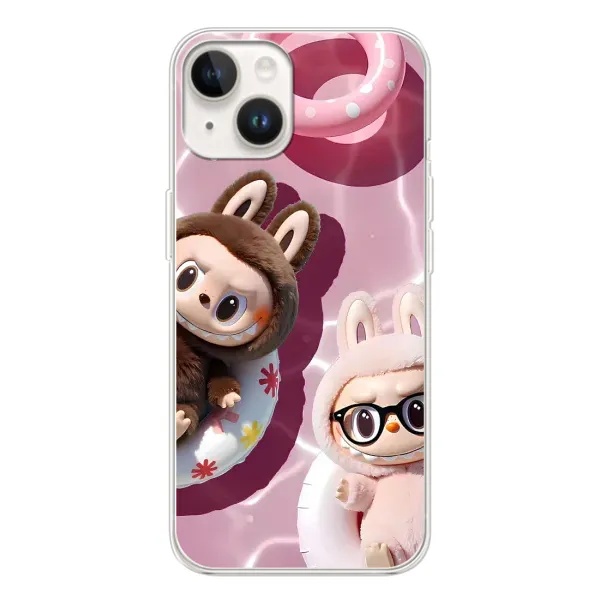 Чехол с принтом «Игрушка Лабубу» для TECNO Spark Go 1