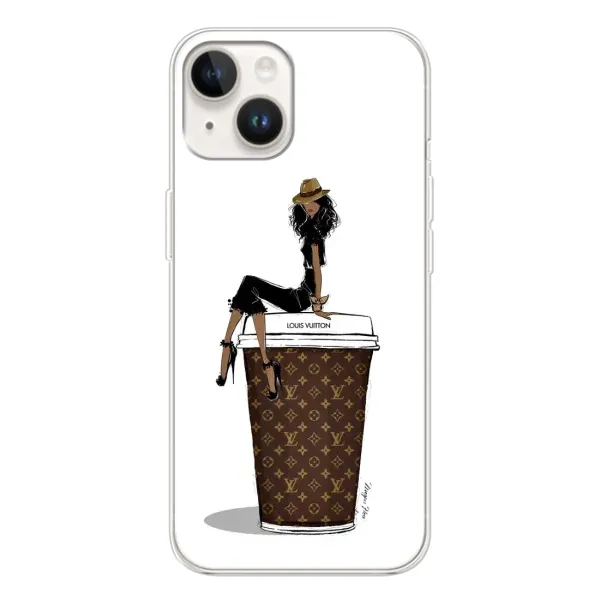 Чехол с принтом «кофе LOUIS VUITTON» для TECNO Spark Go 1 Чехол с принтом «кофе LOUIS VUITTON» для TECNO Spark Go 1