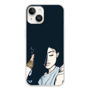 Чехол с печатью для Tecno Spark Go 1 - (Мода) (AlphaPrint) (Красивая девочка)